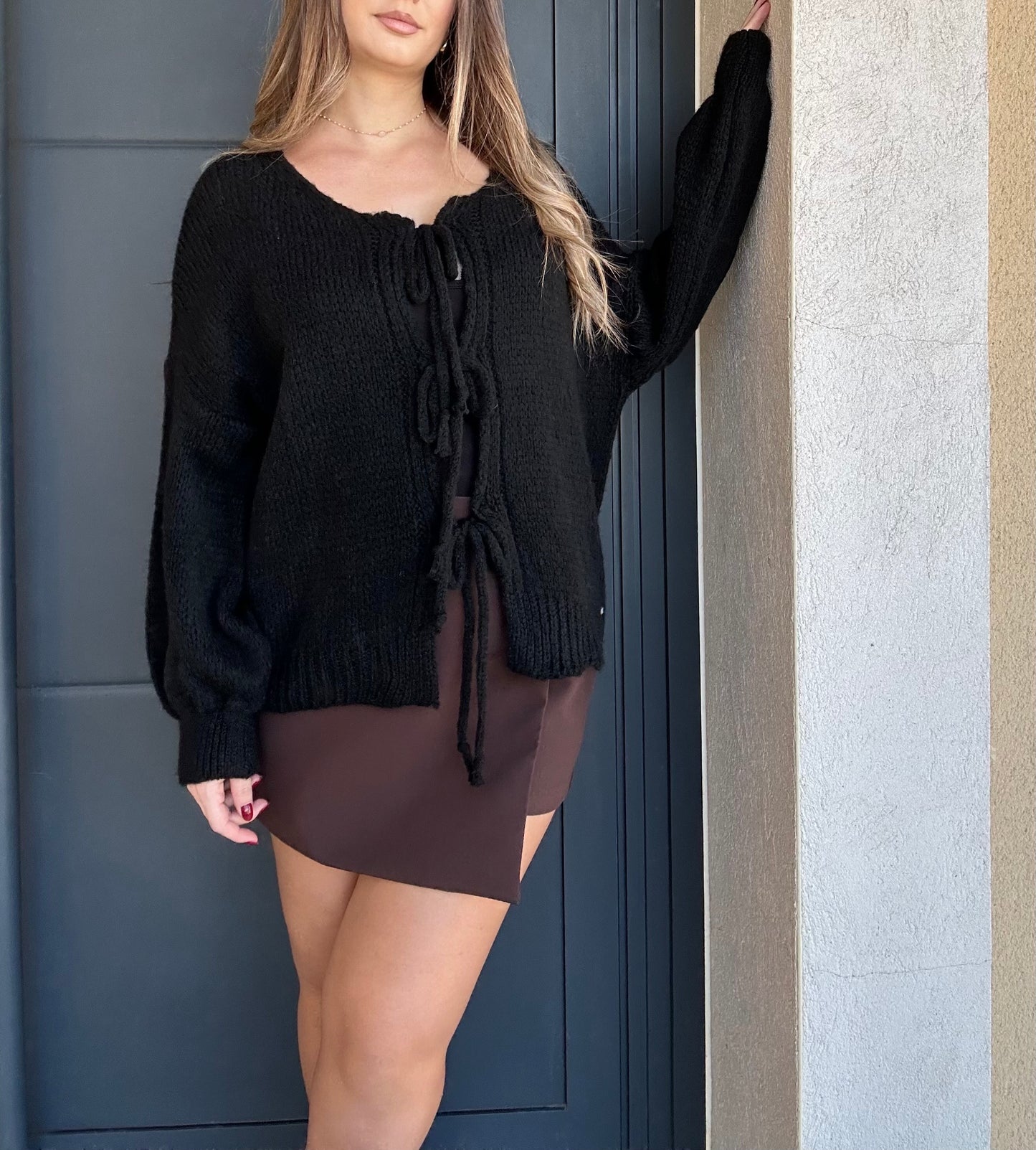 Cardigan à nœuds LANA✨