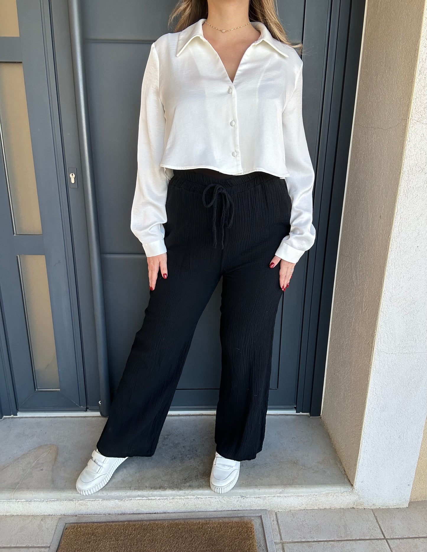 Pantalon en gaze de coton LEYA✨