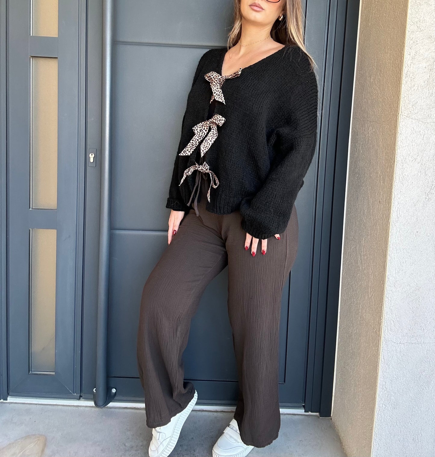 Pantalon en gaze de coton LEYA✨