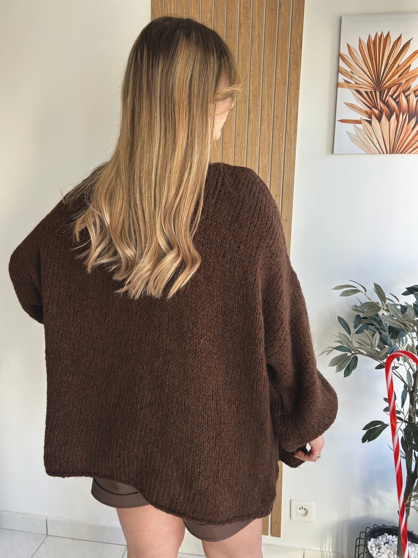 Gilet marron HOLLY ✨